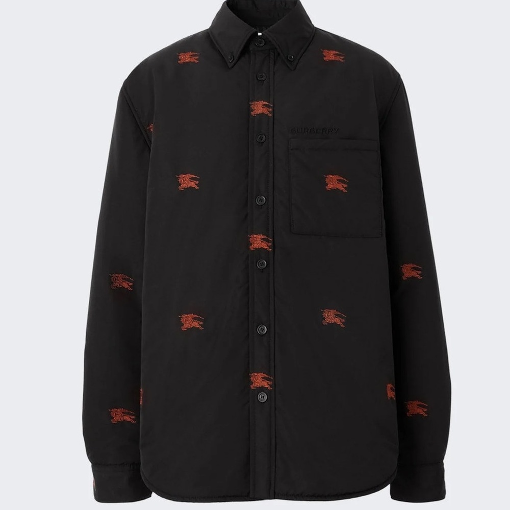 Burberry | Men | Classic Overshirt | Black
